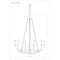 Z-Lite Arabella Chandelier, 10-Light, 33 In.W x 44 In.H, Matte Black/Matte Black 3500-10MB - alternate 3